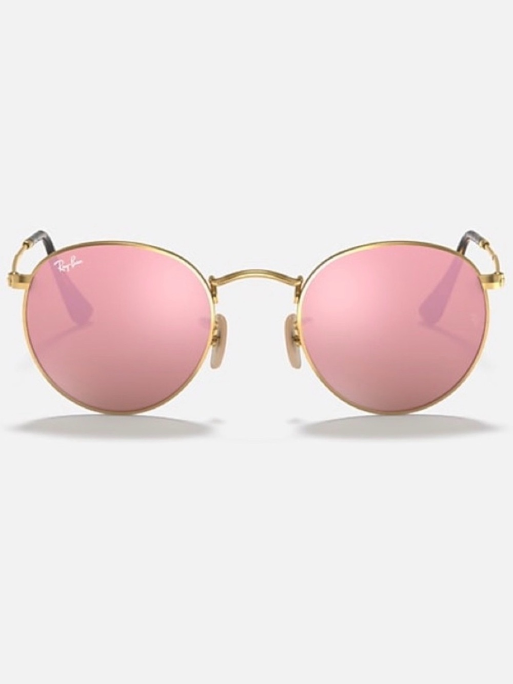 Ray-Ban Women’s Round Flash Lenses Sunglasses